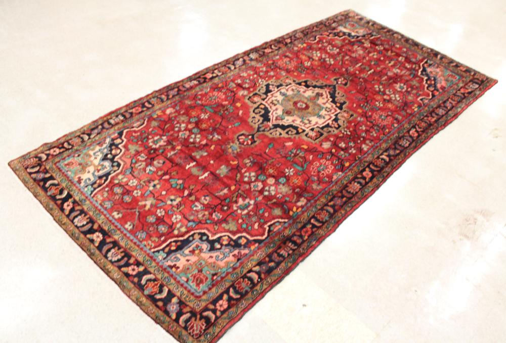 HAND KNOTTED PERSIAN TRIBAL RUGHAND 3413f3