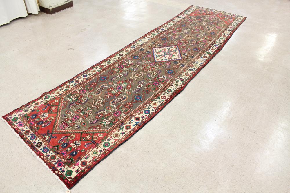 HAND KNOTTED PERSIAN RUNNERHAND 3414ca