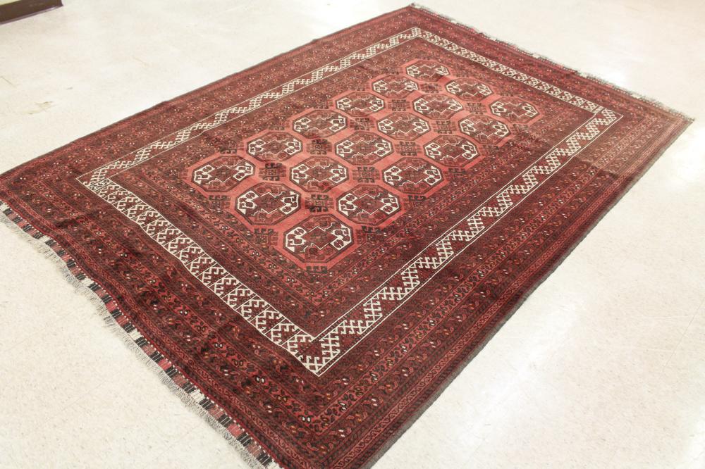 HAND KNOTTED AFGHAN BELOUCHI TURKMAN 3414f6