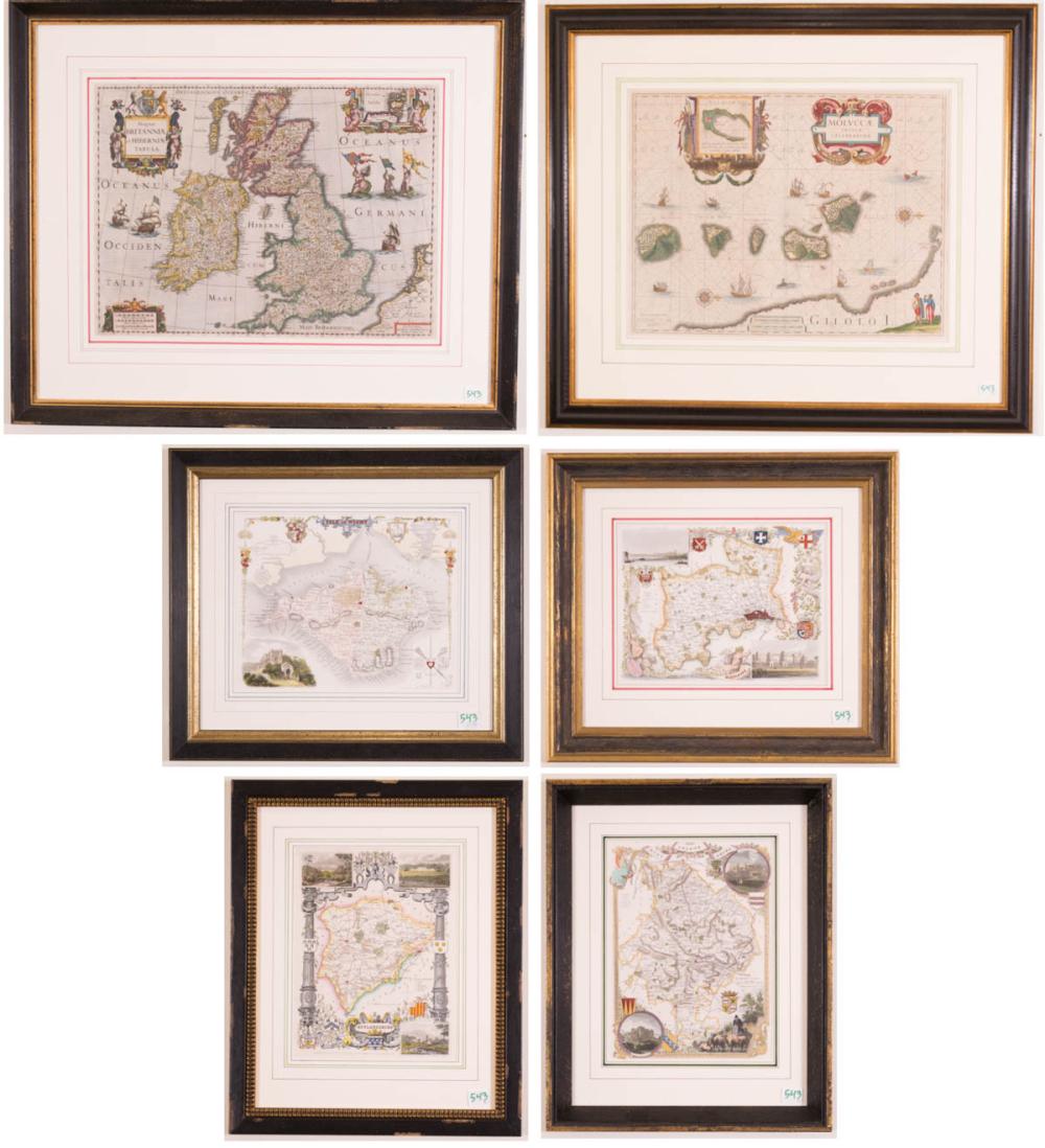 SIX COLLECTIBLE MAPSSIX COLLECTIBLE 341532