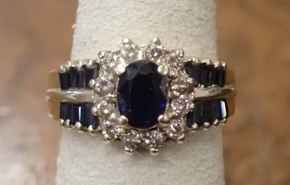 SAPPHIRE DIAMOND AND FOURTEEN 34155d