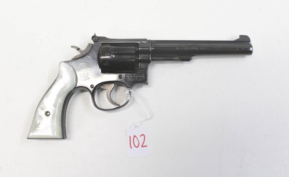 SMITH AND WESSON MODEL 17-3 DOUBLE