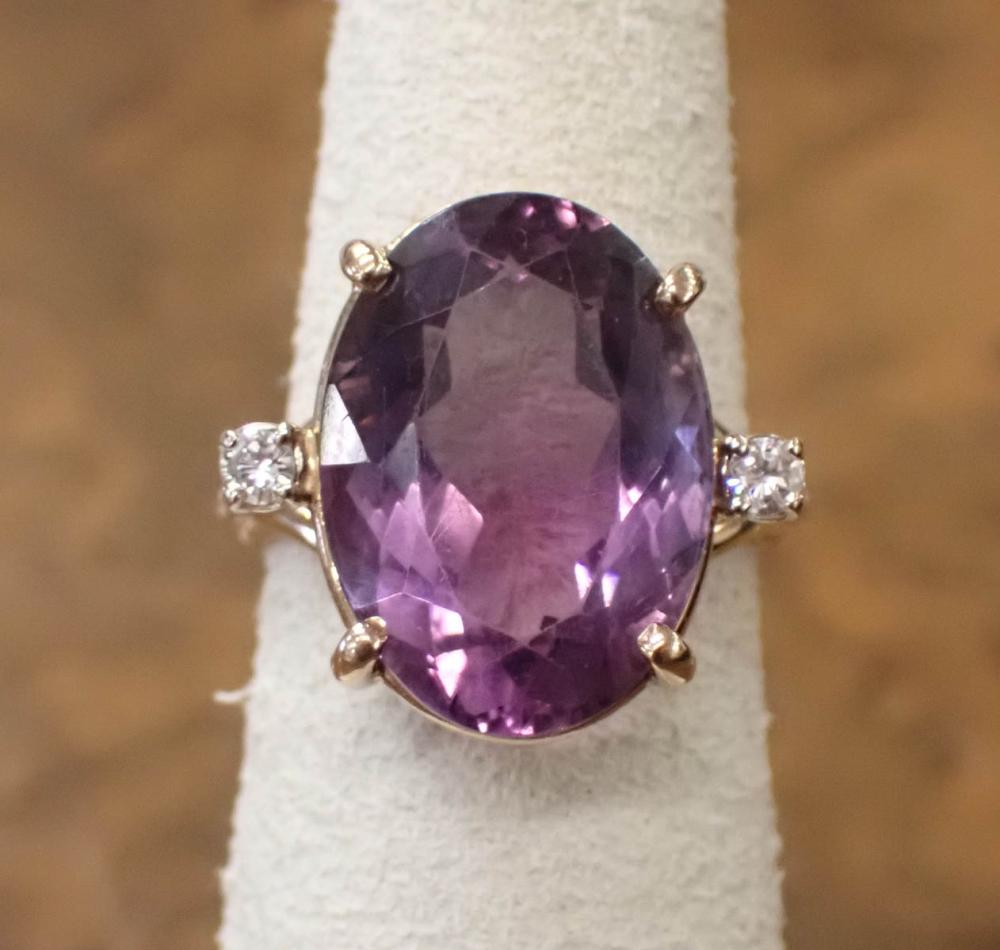 AMETHYST DIAMOND AND FOURTEEN 3415e4