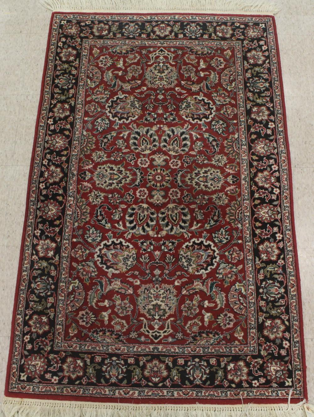 FOUR HAND KNOTTED ORIENTAL AREA 3415fb