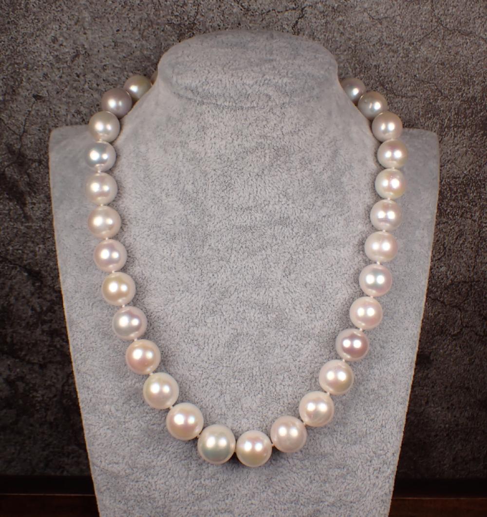 SOUTH SEA PEARL AND GOLD NECKLACESOUTH 34167c