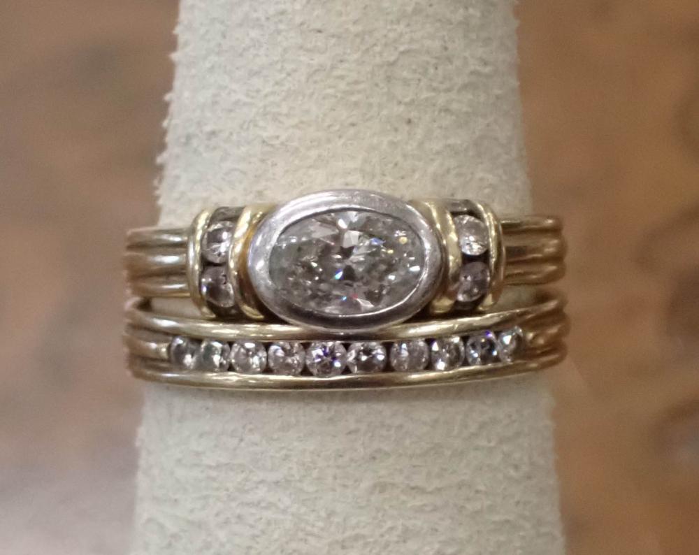 ESTATE DIAMOND AND GOLD WEDDING 3416a2