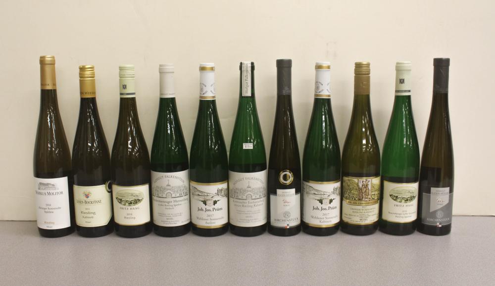 GERMAN VINTAGE RIESLING WINE COLLECTIONGERMAN