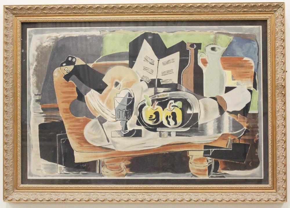 AFTER GEORGES BRAQUE SCREENPRINTAFTER 3416f0