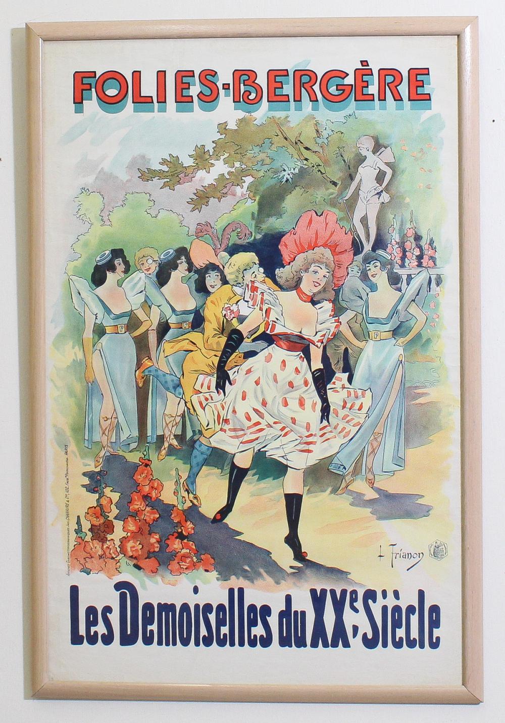 VINTAGE POSTER LOUIS TRINQUIER TRIANONVINTAGE 34172a