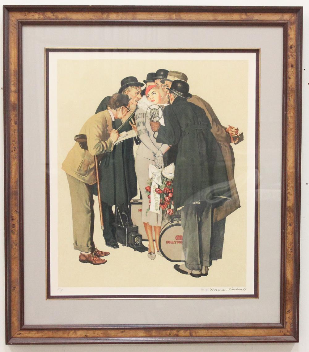 AFTER NORMAN ROCKWELL LITHOGRAPHAFTER 341786