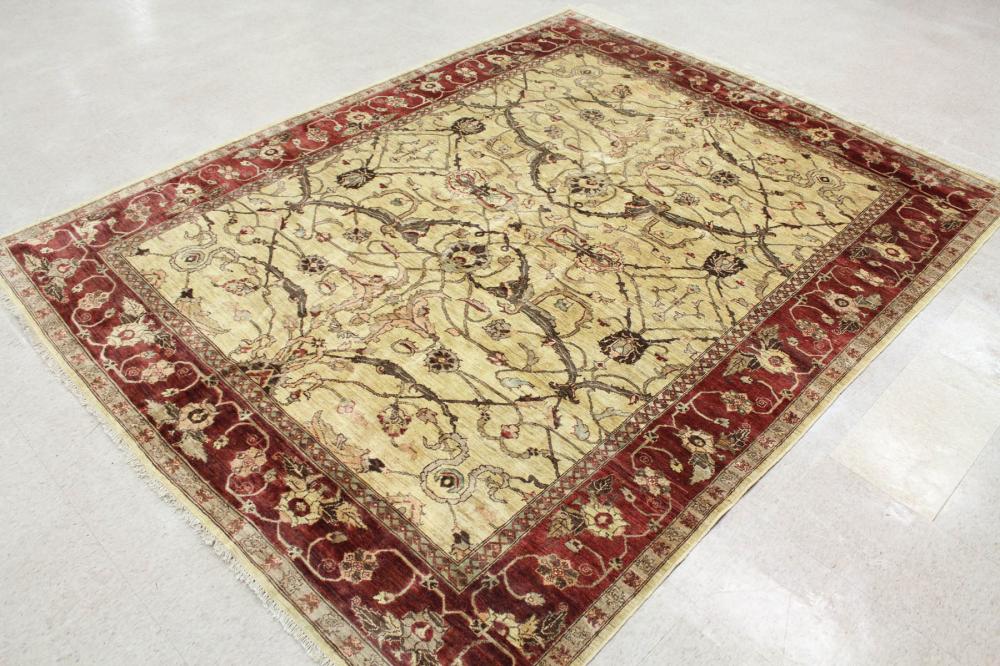 HAND KNOTTED ORIENTAL CARPETHAND 3417a4