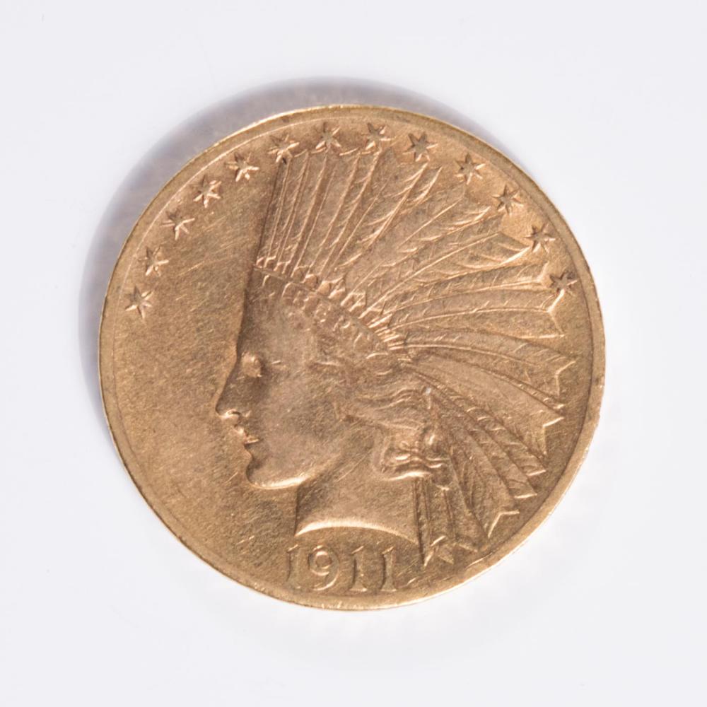 U.S. TEN DOLLAR GOLD COINU.S. TEN