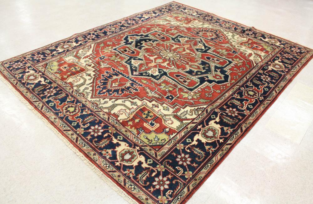 HAND KNOTTED ORIENTAL CARPETHAND 3417cf