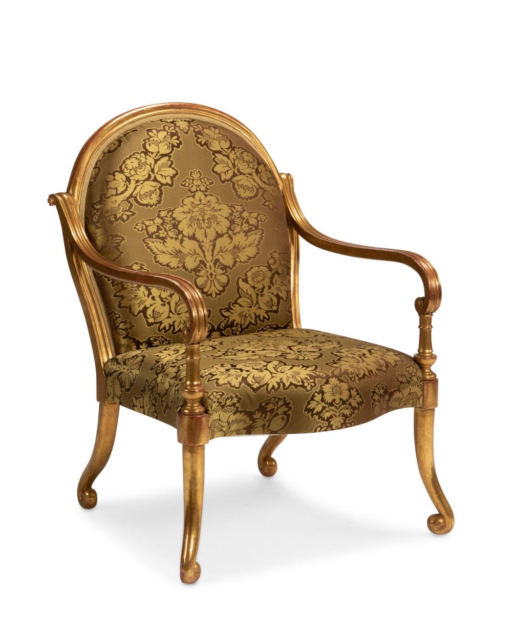 A NEOCLASSICAL STYLE ARMCHAIRA 343f84