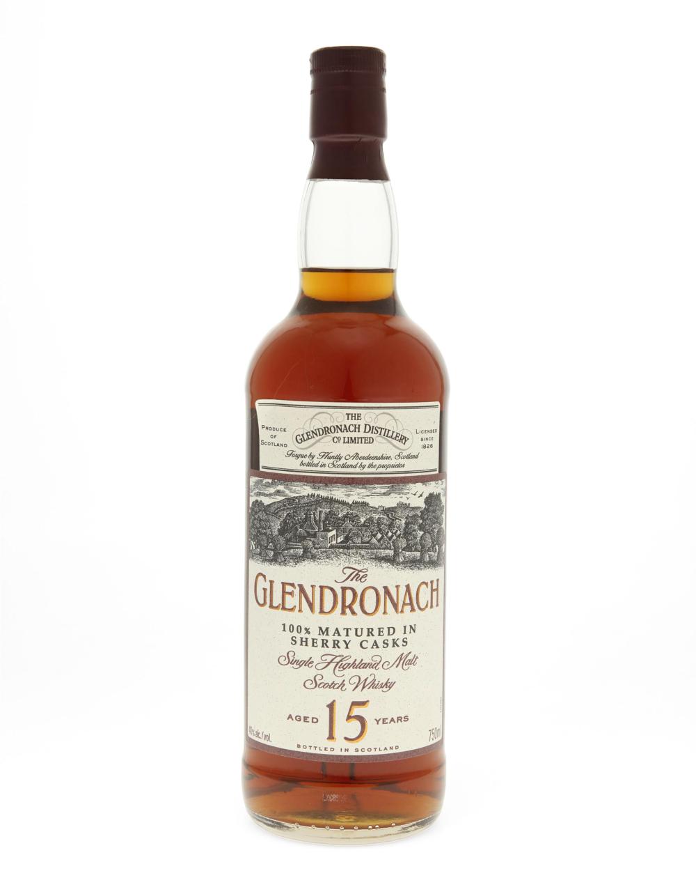 THE GLENDRONACH 15YEAR SINGLE MALT