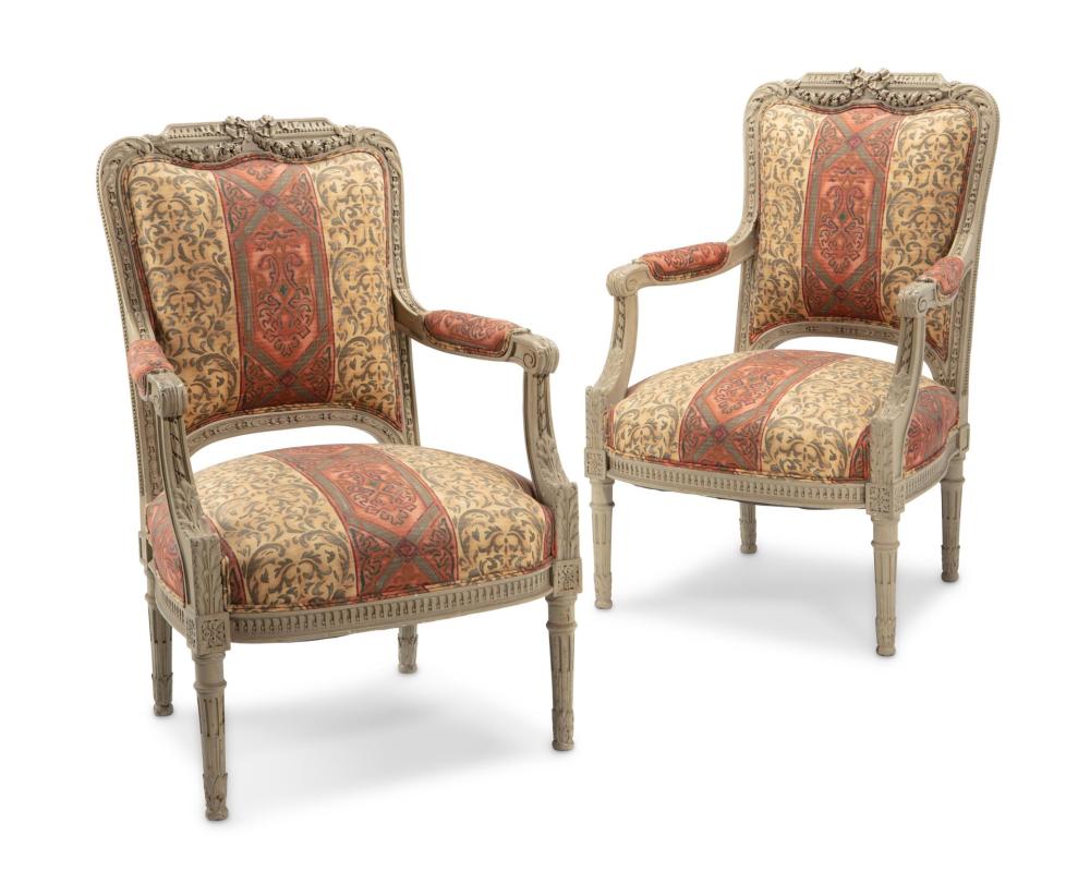 A PAIR OF FRENCH LOUIS XVI-STYLE