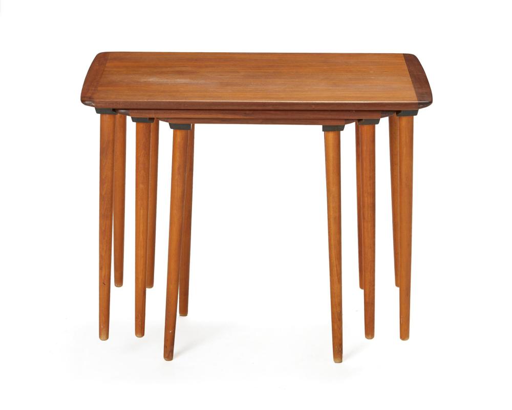 A SET OF SCANDINAVIAN MODERN TEAK 3443ea