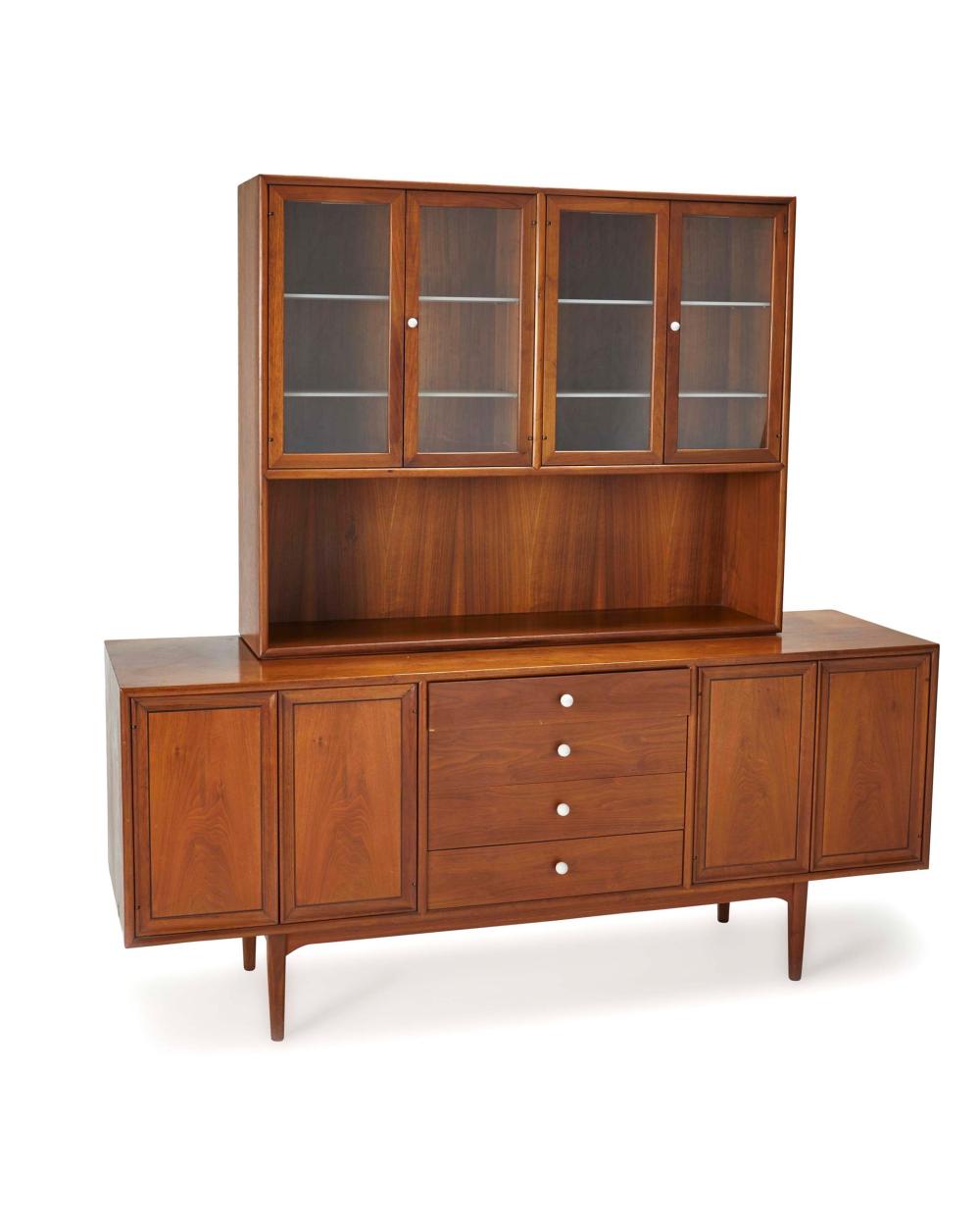 A DREXEL DECLARATION MODERN WALNUT