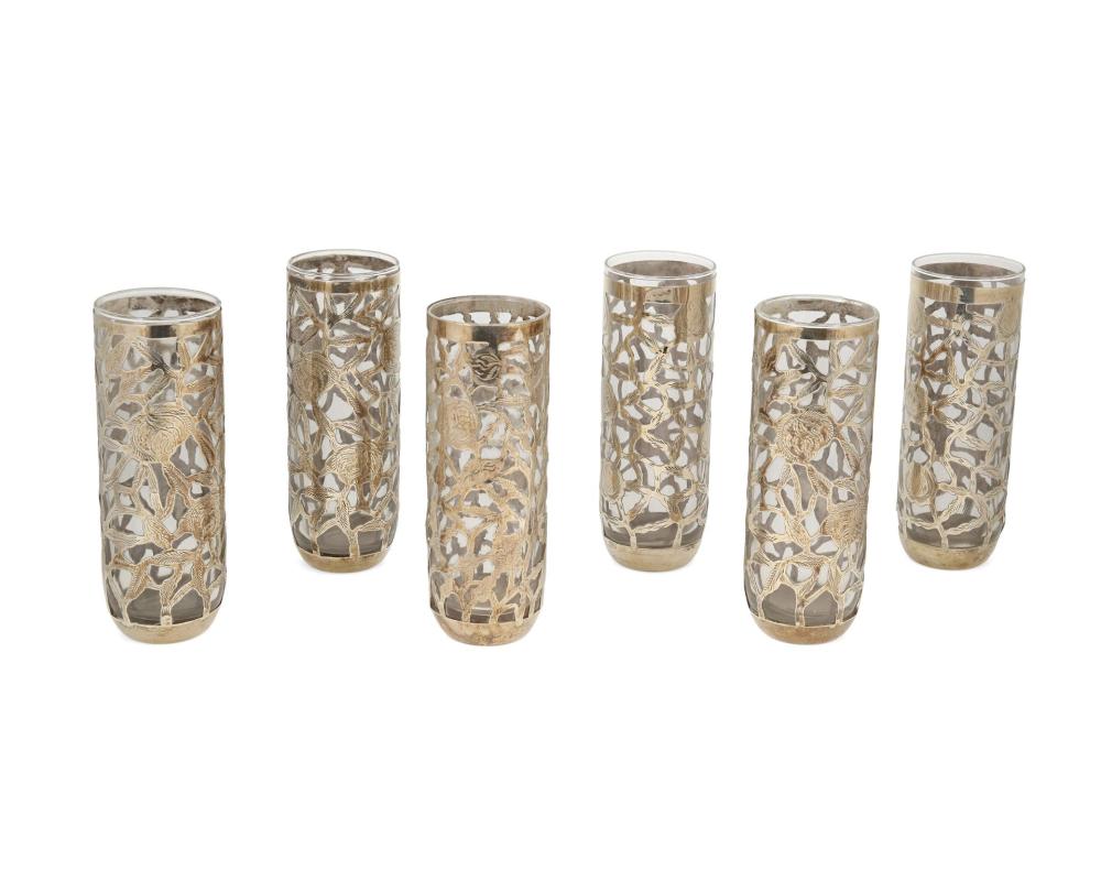 A SET OF MEXICAN STERLING SILVER