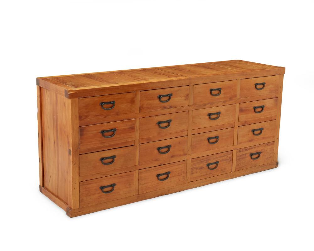 A TANSU-STYLE DRESSERA Tansu-style dresser,