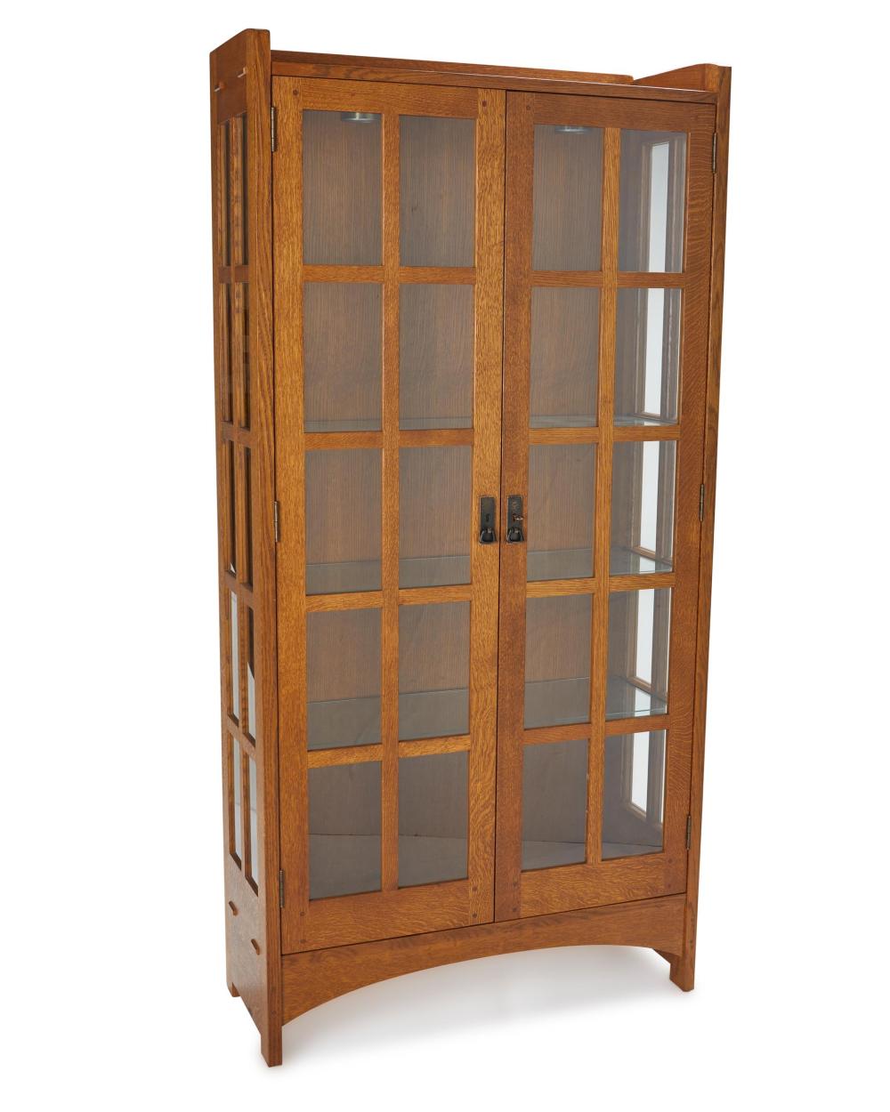 A CONTEMPORARY STICKLEY DOUBLE DOOR 344480