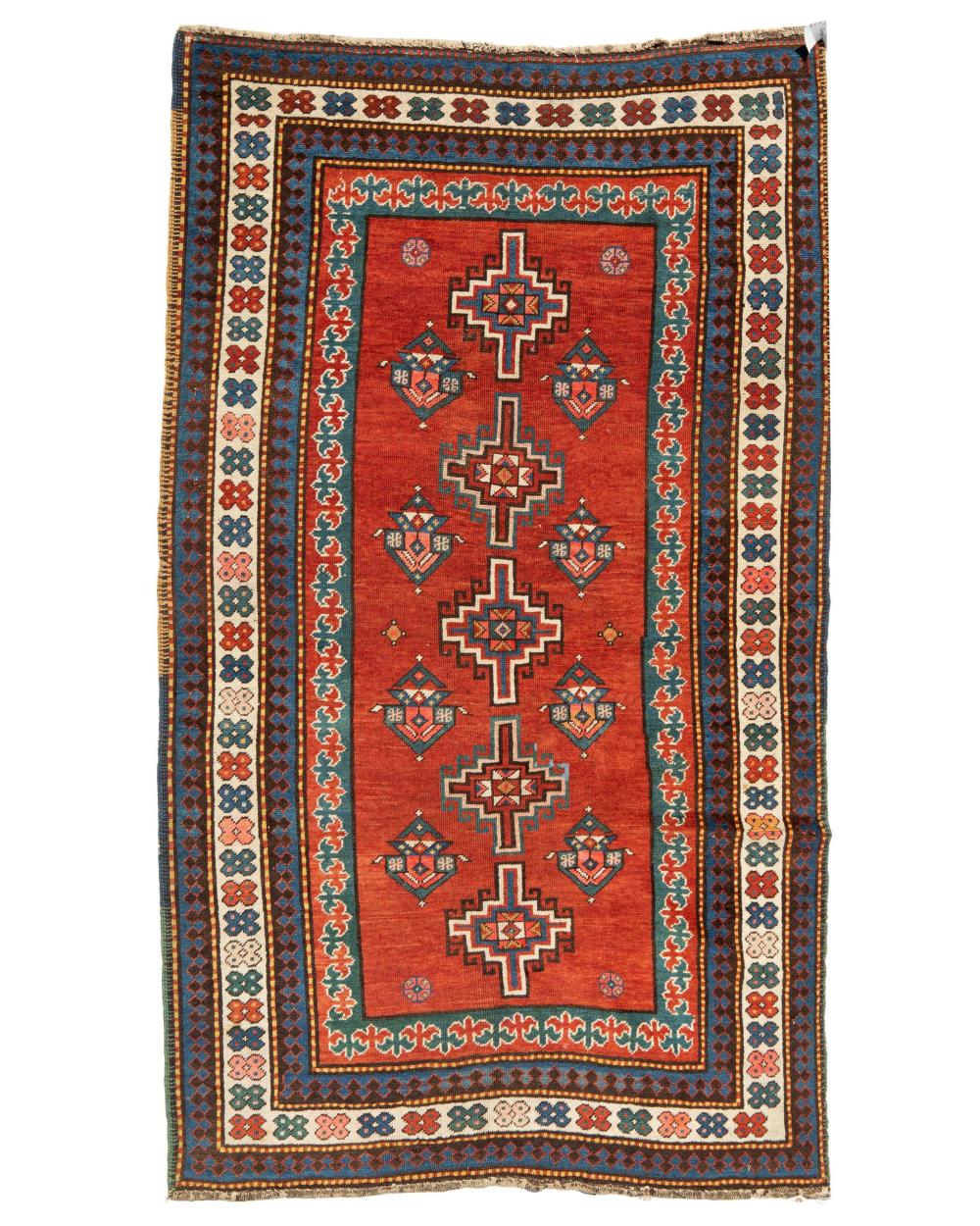 A KAZAK AREA RUGA Kazak area rug  3444ca