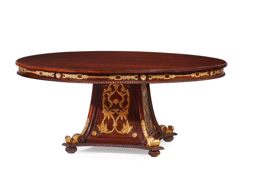 A LARGE FRENCH EMPIRE STYLE TABLEA 344530