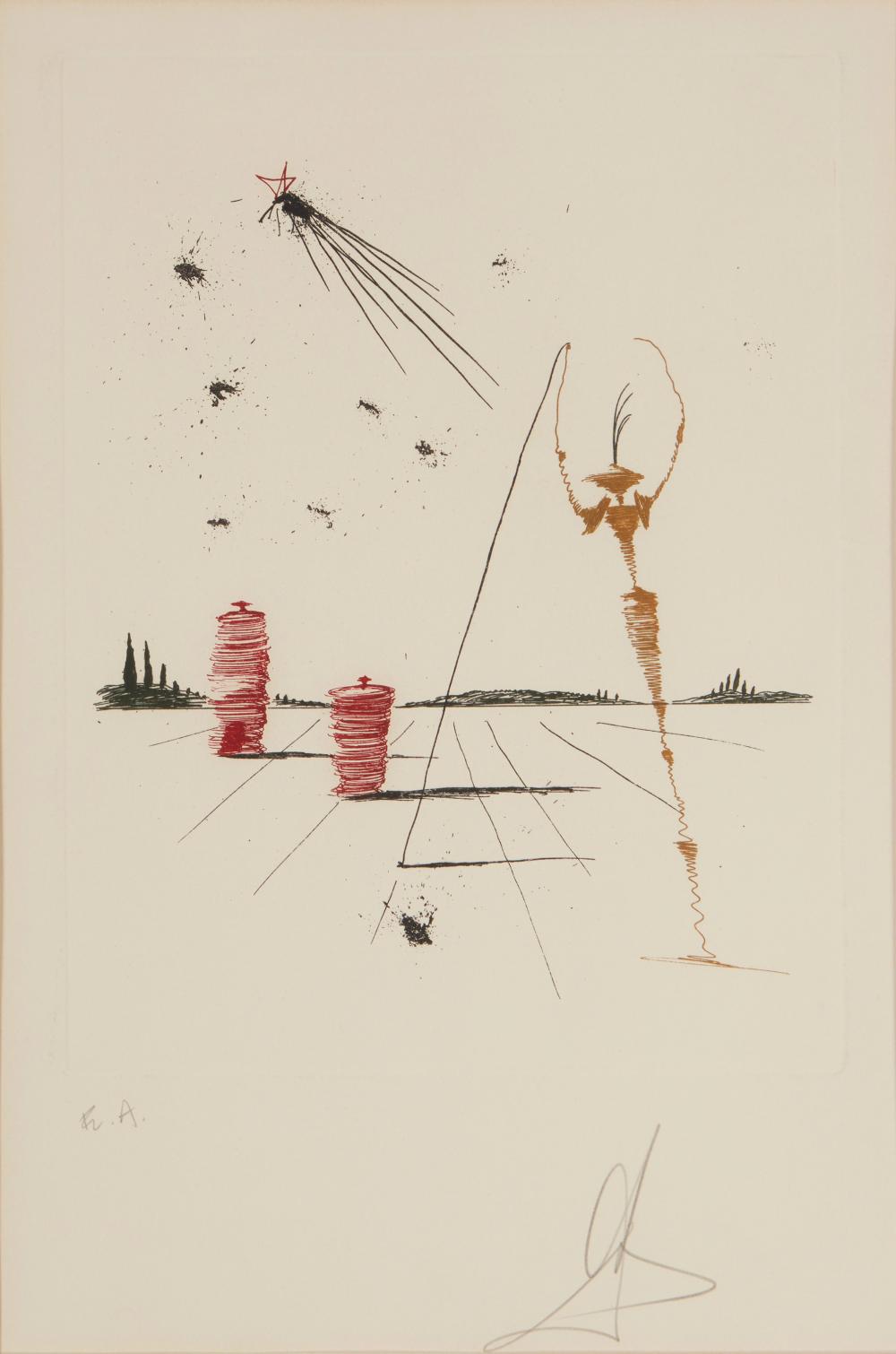 ATTRIBUTED TO SALVADOR DALI 1904 1989  3445c0