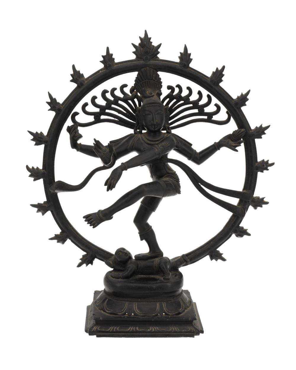 AN INDIAN BRONZE FIGURE OF NATARAJAAn 3445ec