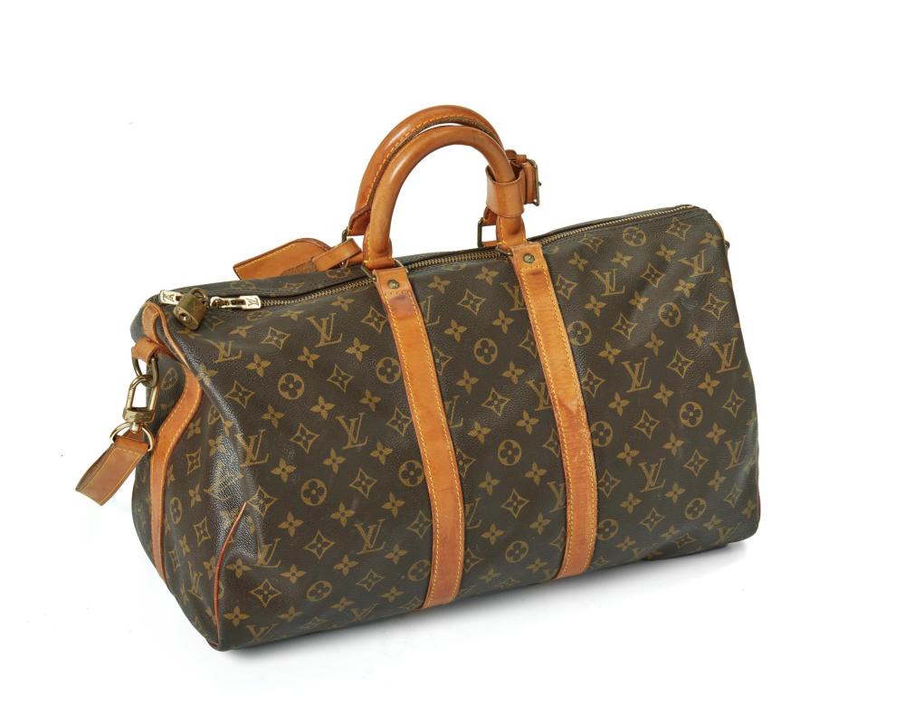 A LOUIS VUITTON MONOGRAM KEEPALL 344692