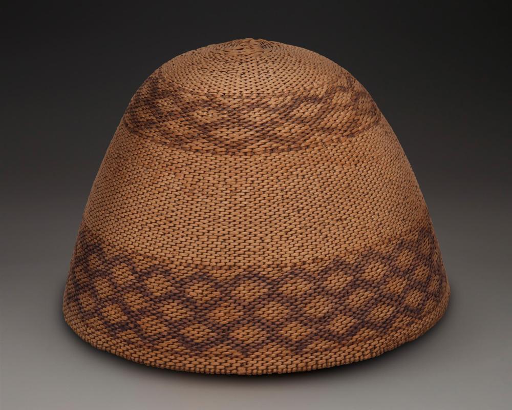 A PAIUTE BASKET HATA Paiute basket