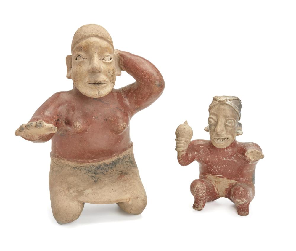 TWO PRE COLUMBIAN JALISCO CERAMIC 3447f8