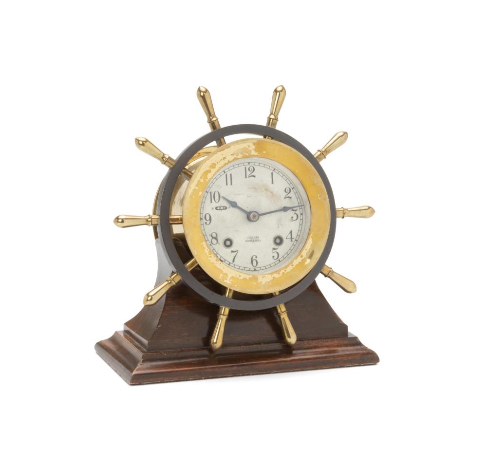 A CHELSEA SHIP S BELL CLOCKA Chelsea 344967