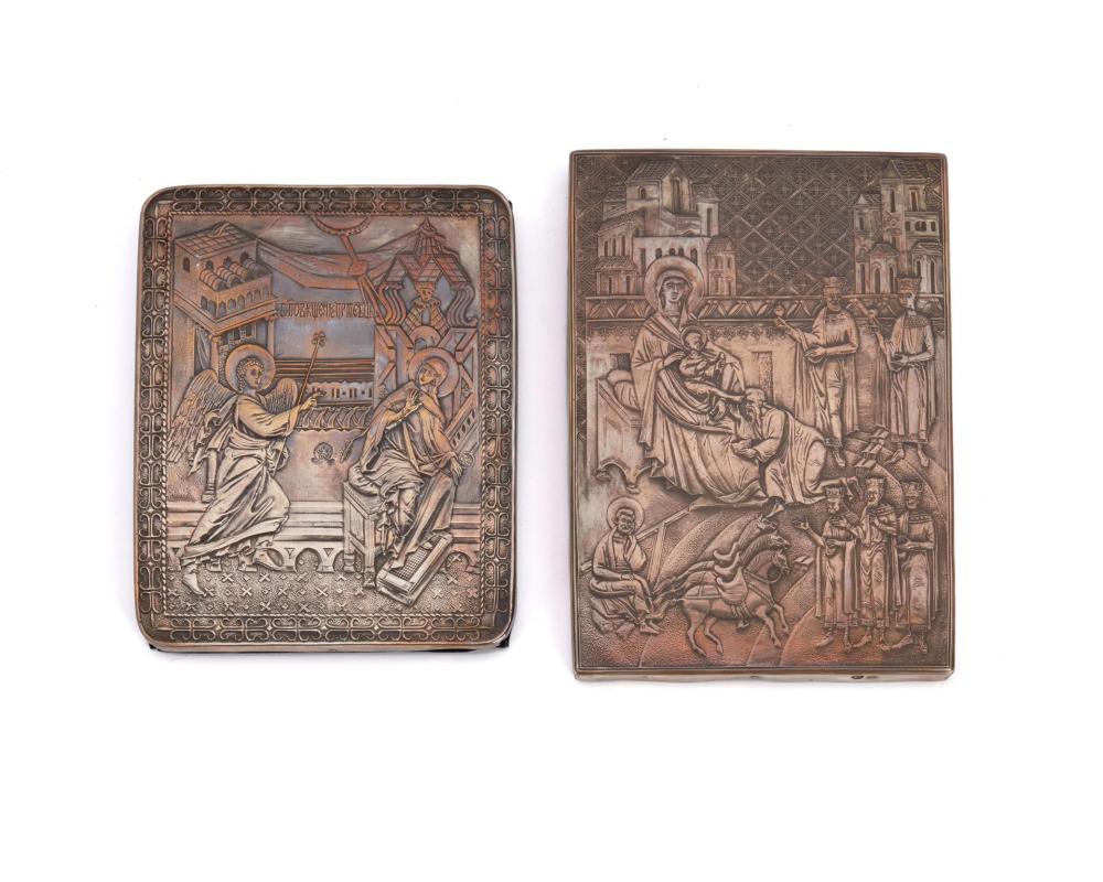 TWO HENRYK WINOGRAD SILVER ICONSTwo