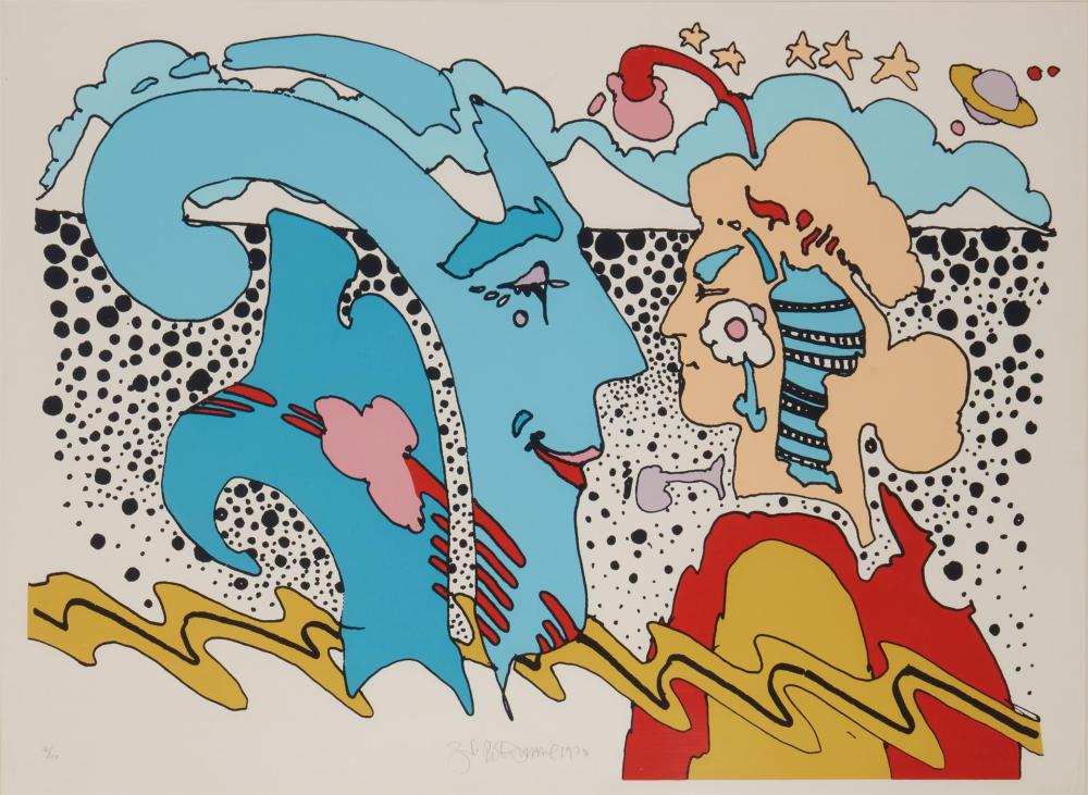 PETER MAX B 1937 GERMAN TWO 344bd3