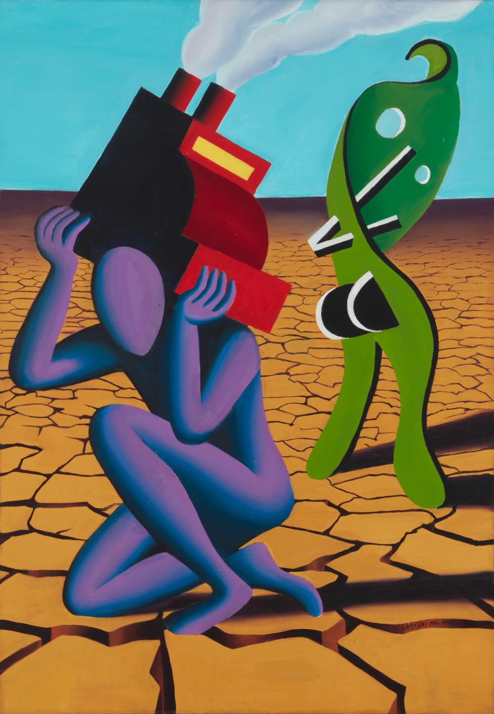 MARK KOSTABI B 1960 AMERICAN  344c3b