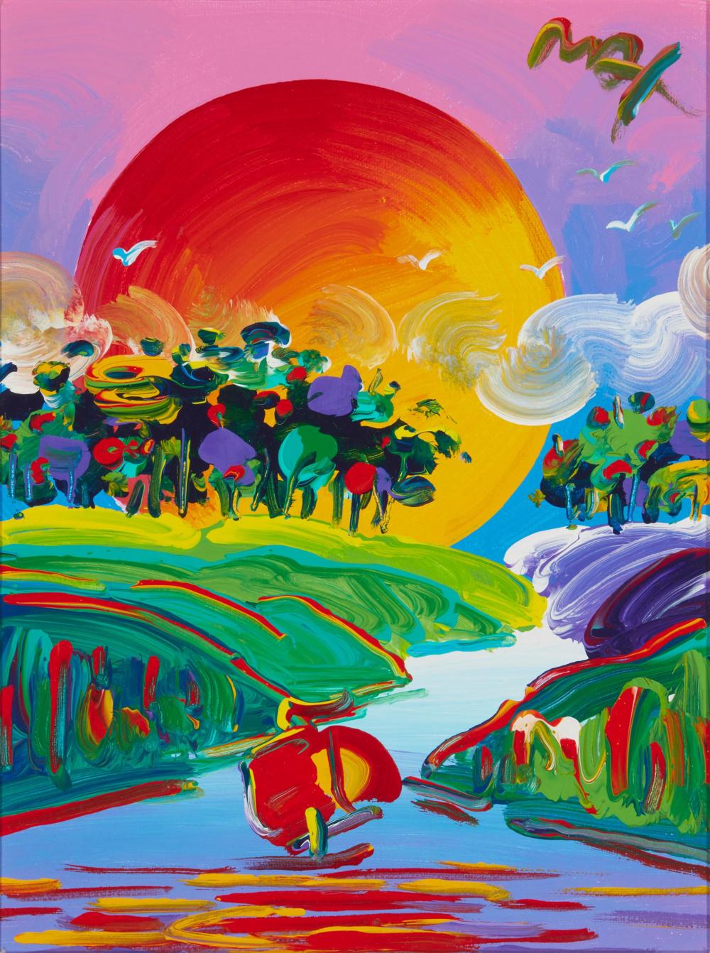 PETER MAX B 1937 AMERICAN  344c63