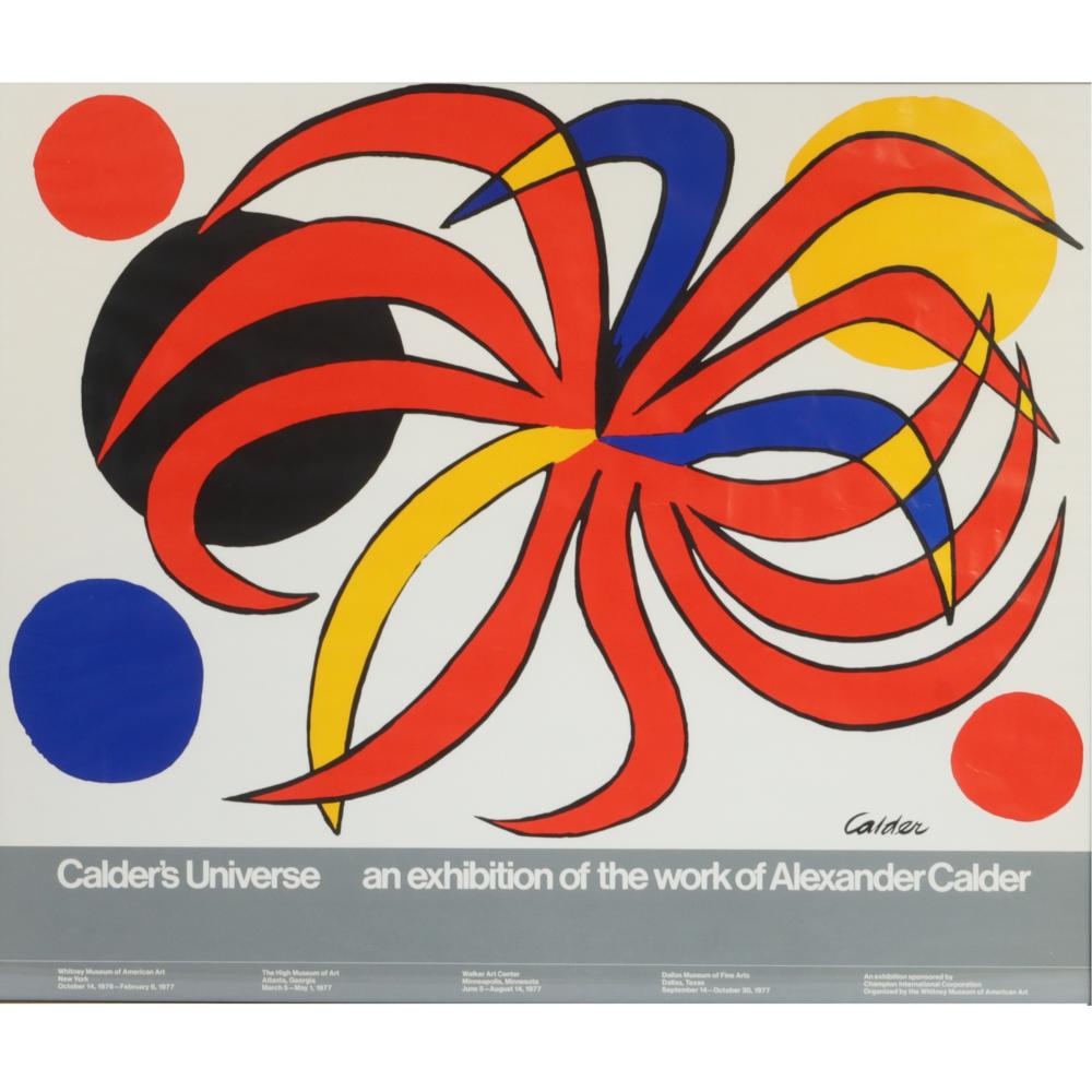 CALDER'S UNIVERSE EXHIBITION COLOR