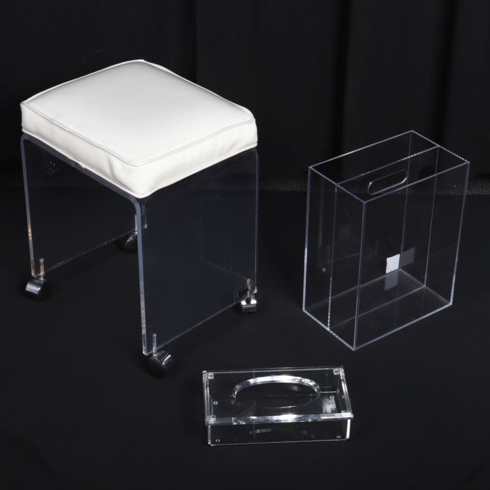 LUCITE 3PC MCM VANITY GROUP AKKO 345120