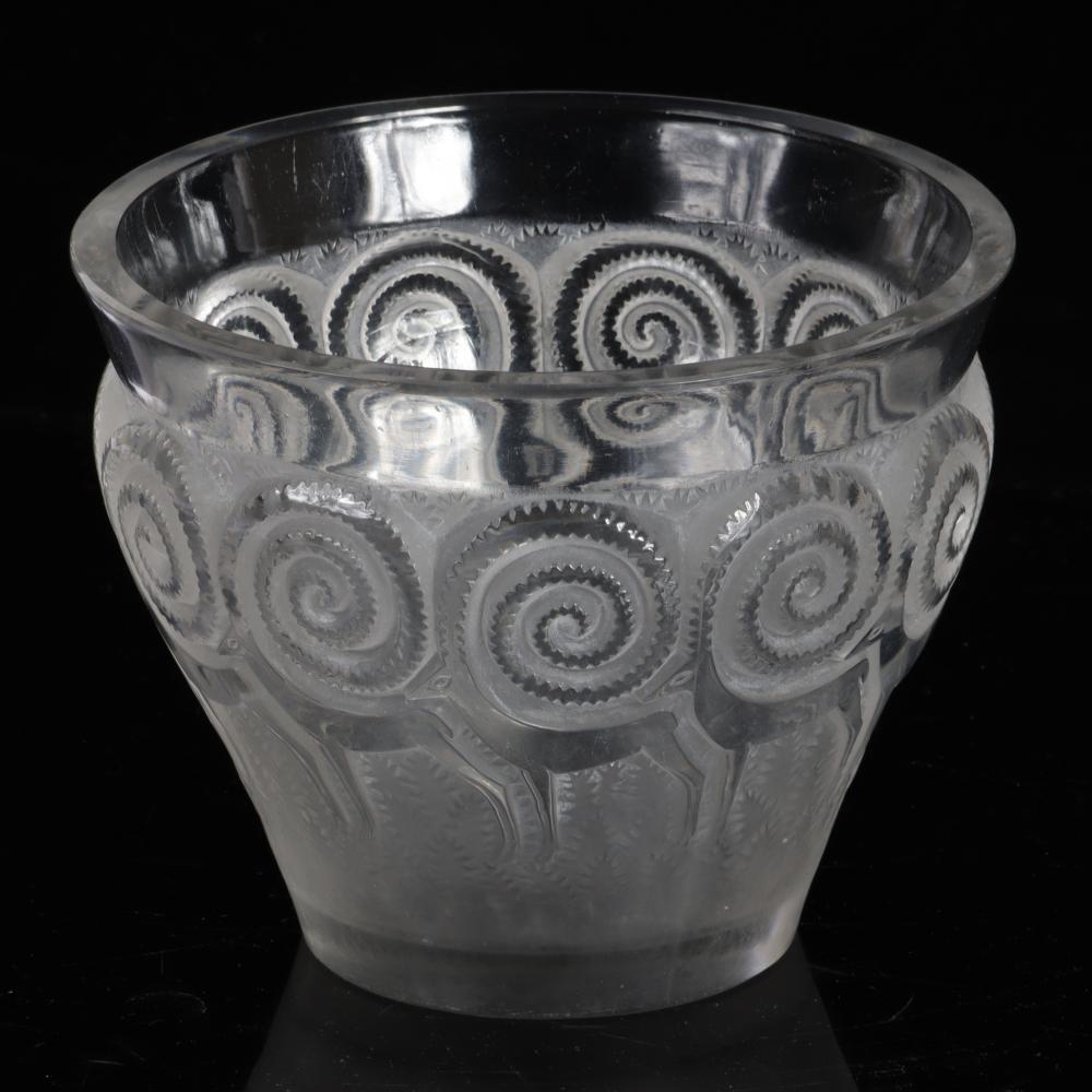 LALIQUE RENNES VASE NO 10 875  34512f