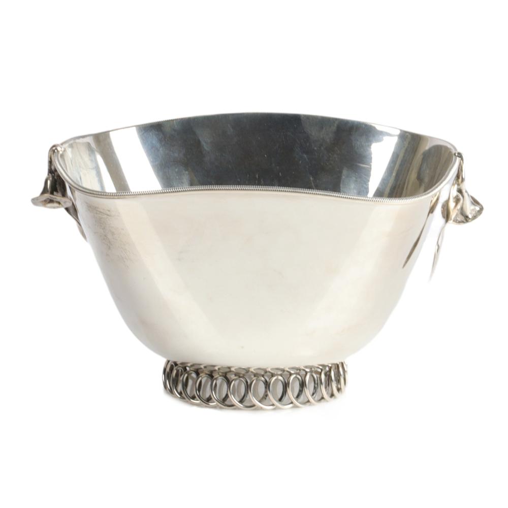 CARTIER STERLING SILVER BOWL WITH 345141