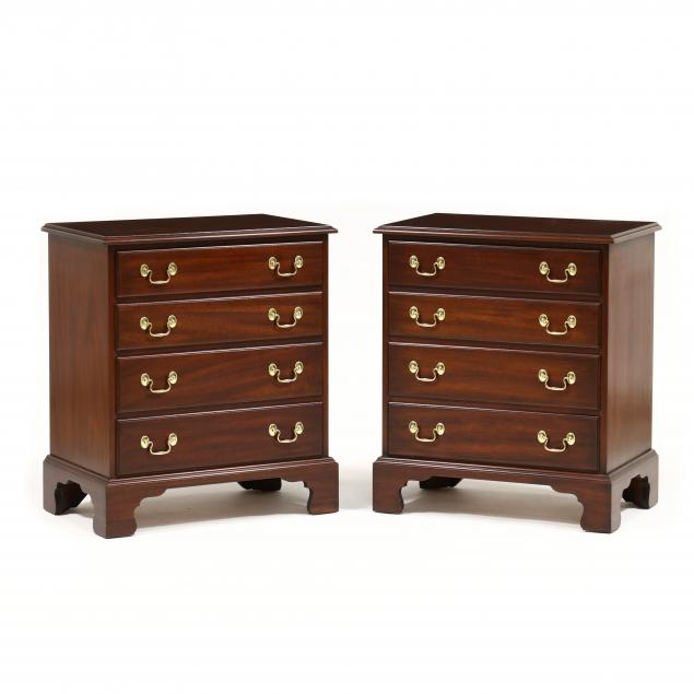 PAIR OF HENKEL HARRIS CHIPPENDALE