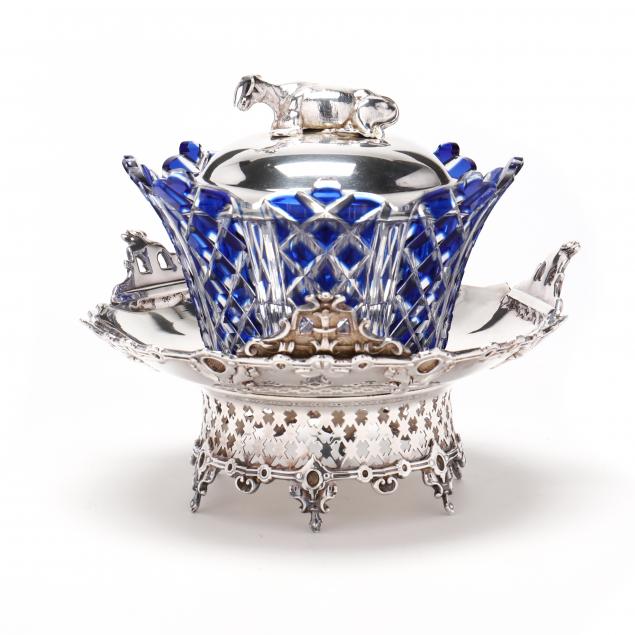 A CONTINENTAL SILVER-PLATED AND