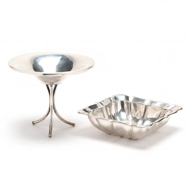 TWO STERLING SILVER TABLE ACCESSORIES 34535e