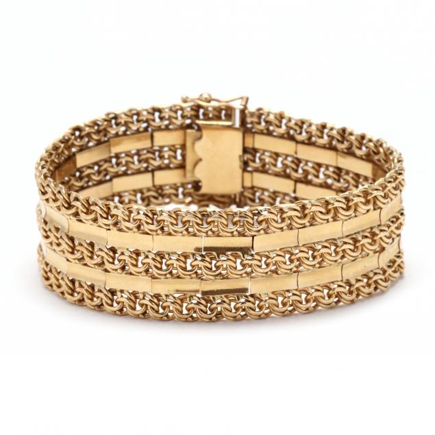 GOLD BRACELET The flexible bracelet 34542e