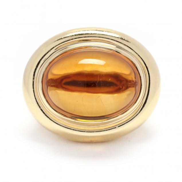 GOLD AND CITRINE RING, PALOMA PICASSO