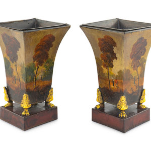 A Pair of French Gilt Metal Mounted 345551