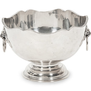 An English Silver Plate Monteith