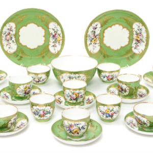 An English Porcelain Tea Service
Early