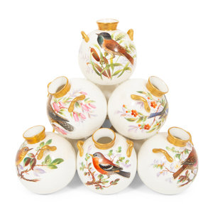 A Royal Worcester Porcelain Multi-stack